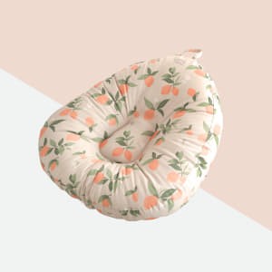 ที่นอนเด็กกันกรดไหลย้อน ที่นอนกันแหวะนม รุ่น DUAL (ลาย Vintage Orange)