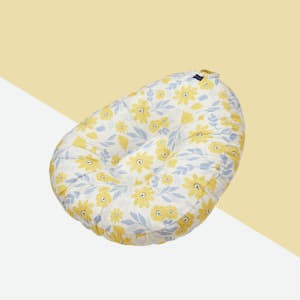 ที่นอนเด็กกันกรดไหลย้อน ที่นอนกันแหวะนม รุ่น Classic-M (ลาย Flowerpop)