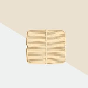 แผ่นตากขวดนมพกพา Silicone Drying Mat สี Yellow