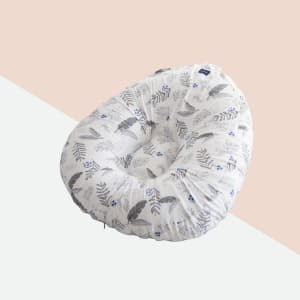 ที่นอนเด็กกันกรดไหลย้อน ที่นอนกันแหวะนม รุ่น DUAL (ลาย Animal Leaf)