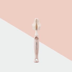 แปรงฟองน้ำล้างจุกนม Sponge Nipple Brush สี Peach Pink