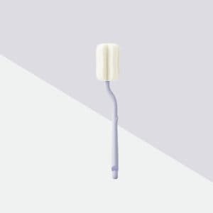 แปรงล้าง ขวดนม New Curved Handle สี Violet