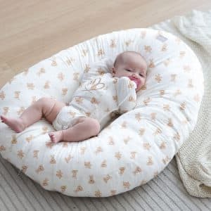 ที่นอนเด็กกันกรดไหลย้อน ที่นอนกันแหวะนม New รุ่น Aerocool Cozy bunny